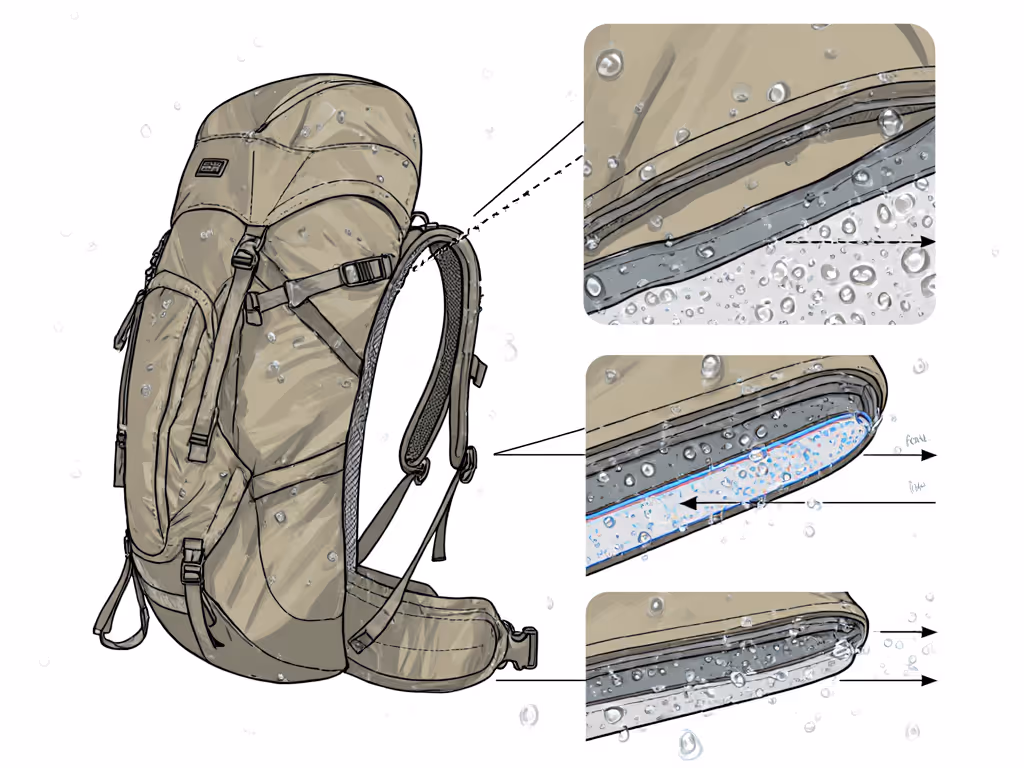 waterproof_backpack_seam_construction_diagram