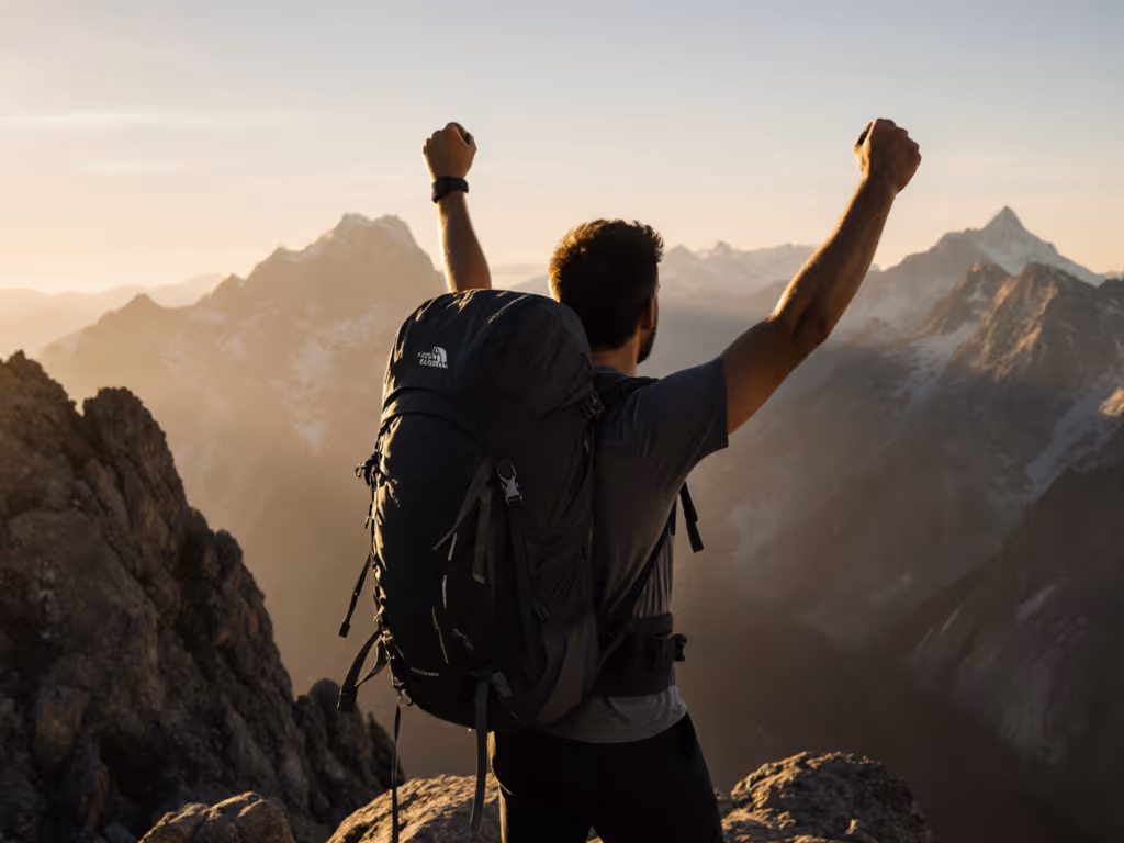 hiker_summiting_with_well-fitted_backpack